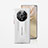 Coque Luxe Cuir Housse Etui JB5 pour Huawei Honor Magic3 Pro+ Plus 5G Blanc