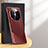 Coque Luxe Cuir Housse Etui JB6 pour Huawei Mate 50 Pro Rouge