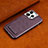 Coque Luxe Cuir Housse Etui JD2 pour Apple iPhone 14 Pro Violet