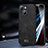 Coque Luxe Cuir Housse Etui LD2 pour Apple iPhone 13 Noir