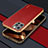 Coque Luxe Cuir Housse Etui LD3 pour Apple iPhone 14 Pro Max Rouge