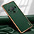 Coque Luxe Cuir Housse Etui LD3 pour Huawei Mate 60 Vert