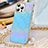 Coque Luxe Cuir Housse Etui LD4 pour Apple iPhone 13 Petit