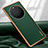 Coque Luxe Cuir Housse Etui LD4 pour Huawei Mate 60 Pro+ Plus Vert