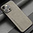 Coque Luxe Cuir Housse Etui LS1 pour Apple iPhone 12 Pro Gris