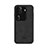 Coque Luxe Cuir Housse Etui LS1 pour Oppo Reno11 Pro 5G Noir