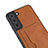 Coque Luxe Cuir Housse Etui M03T pour Samsung Galaxy S22 Plus 5G Petit