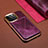 Coque Luxe Cuir Housse Etui MT1 pour Apple iPhone 15 Pro Violet