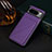 Coque Luxe Cuir Housse Etui MT2 pour Google Pixel 8 Pro 5G Violet