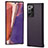 Coque Luxe Cuir Housse Etui N02 pour Samsung Galaxy Note 20 Ultra 5G Violet