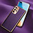 Coque Luxe Cuir Housse Etui N03 pour Huawei P40 Pro Violet