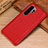 Coque Luxe Cuir Housse Etui P01 pour Huawei P30 Pro New Edition Rouge