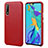 Coque Luxe Cuir Housse Etui P03 pour Huawei P30 Rouge