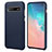 Coque Luxe Cuir Housse Etui P03 pour Samsung Galaxy S10 5G Bleu