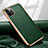 Coque Luxe Cuir Housse Etui pour Apple iPhone 12 Pro Max Vert