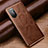 Coque Luxe Cuir Housse Etui pour Huawei Nova 8 5G Marron