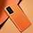 Coque Luxe Cuir Housse Etui pour Huawei P40 Pro+ Plus Orange