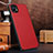 Coque Luxe Cuir Housse Etui pour Nothing Phone 1 Rouge