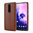 Coque Luxe Cuir Housse Etui pour OnePlus 7 Pro Marron