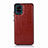 Coque Luxe Cuir Housse Etui pour Samsung Galaxy A51 5G Marron