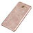 Coque Luxe Cuir Housse Etui pour Samsung Galaxy C9 Pro C9000 Or