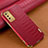 Coque Luxe Cuir Housse Etui pour Samsung Galaxy F02S SM-E025F Rouge