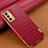 Coque Luxe Cuir Housse Etui pour Samsung Galaxy F34 5G Rouge