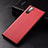 Coque Luxe Cuir Housse Etui pour Samsung Galaxy Note 10 Rouge