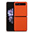 Coque Luxe Cuir Housse Etui pour Samsung Galaxy Z Flip Petit