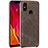 Coque Luxe Cuir Housse Etui pour Xiaomi Mi 8 Marron