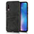 Coque Luxe Cuir Housse Etui pour Xiaomi Mi 9 Noir