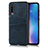 Coque Luxe Cuir Housse Etui pour Xiaomi Mi 9 Pro 5G Bleu