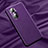 Coque Luxe Cuir Housse Etui QK1 pour Huawei Honor 50 5G Violet