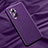 Coque Luxe Cuir Housse Etui QK1 pour Huawei Nova 9 SE Violet