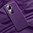 Coque Luxe Cuir Housse Etui QK1 pour Huawei P50 Violet