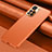 Coque Luxe Cuir Housse Etui QK1 pour Xiaomi Mi 11i 5G (2022) Orange