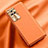 Coque Luxe Cuir Housse Etui QK1 pour Xiaomi Redmi K50 Pro 5G Orange