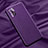 Coque Luxe Cuir Housse Etui QK1 pour Xiaomi Redmi Note 10T 5G Violet