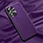 Coque Luxe Cuir Housse Etui QK2 pour Samsung Galaxy A72 4G Violet