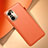 Coque Luxe Cuir Housse Etui QK2 pour Xiaomi Mi 11X 5G Orange