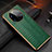 Coque Luxe Cuir Housse Etui R01 pour Huawei Mate 40 RS Vert