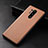 Coque Luxe Cuir Housse Etui R01 pour OnePlus 8 Pro Orange