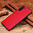 Coque Luxe Cuir Housse Etui R01 pour Samsung Galaxy Note 10 5G Rouge