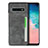 Coque Luxe Cuir Housse Etui R01 pour Samsung Galaxy S10 5G Gris