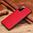 Coque Luxe Cuir Housse Etui R02 pour Huawei Honor V30 5G Rouge