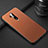 Coque Luxe Cuir Housse Etui R02 pour OnePlus 7T Pro Orange