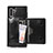 Coque Luxe Cuir Housse Etui R02 pour Samsung Galaxy Note 10 5G Petit