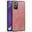 Coque Luxe Cuir Housse Etui R02 pour Samsung Galaxy Note 20 5G Petit