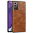 Coque Luxe Cuir Housse Etui R02 pour Samsung Galaxy Note 20 5G Petit