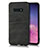 Coque Luxe Cuir Housse Etui R02 pour Samsung Galaxy S10e Noir